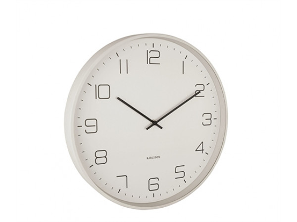 Dizajnové nástenné hodiny 5751WG Karlsson Lofty, 40cm