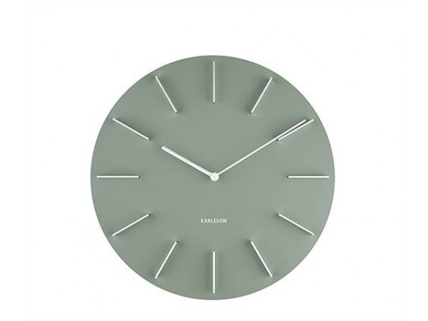 Nástenné hodiny Karlsson Discreet KA5783GR, 40cm Nástenné hodiny Karlsson Discreet KA5783GR, 40cm