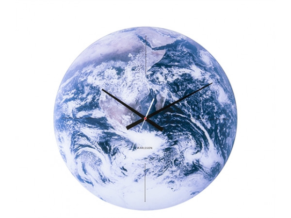 Nástenné hodiny Karlsson Earth KA5725, 60 cm Nástenné hodiny Karlsson Earth KA5725, 60 cm
