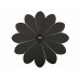 Nástenné hodiny Karlsson Flower KA5731BK, 60 cm Nástenné hodiny Karlsson Flower KA5731BK, 60 cm