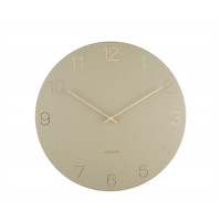 Nástenné hodiny Karlsson KA5762OG Charm Engraved Numbers, 40 cm
