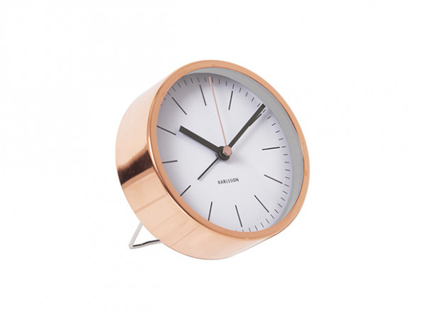 Dizajnový budík 5536WH Karlsson 10cm Dizajnový budík 5536WH Karlsson 10cm