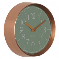 Nástenné hodiny KA5580GR Karlsson, Convex 22cm Nástenné hodiny KA5580GR Karlsson, Convex 22cm