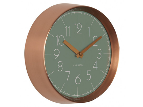 Nástenné hodiny KA5580GR Karlsson, Convex 22cm Nástenné hodiny KA5580GR Karlsson, Convex 22cm