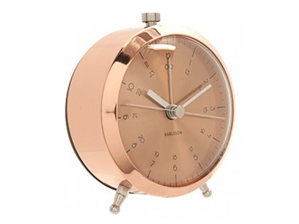 Dizajnový budík KA5599CO Karlsson 9cm Dizajnový budík KA5599CO Karlsson 9cm