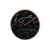 Nástenné hodiny KA5605BK, Karlsson, Marble Delight, 30cm Nástenné hodiny KA5605BK, Karlsson, Marble Delight, 30cm