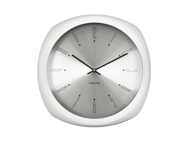 Nástenné hodiny Karlsson Aesthetic KA5626WH, 31cm Nástenné hodiny Karlsson Aesthetic KA5626WH, 31cm