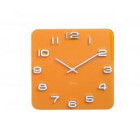 Hodiny Karlsson KA5641YE Vintage, saffron yellow, 35cm Hodiny Karlsson KA5641YE Vintage, saffron yellow, 35cm