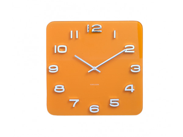 Hodiny Karlsson KA5641YE Vintage, saffron yellow, 35cm Hodiny Karlsson KA5641YE Vintage, saffron yellow, 35cm