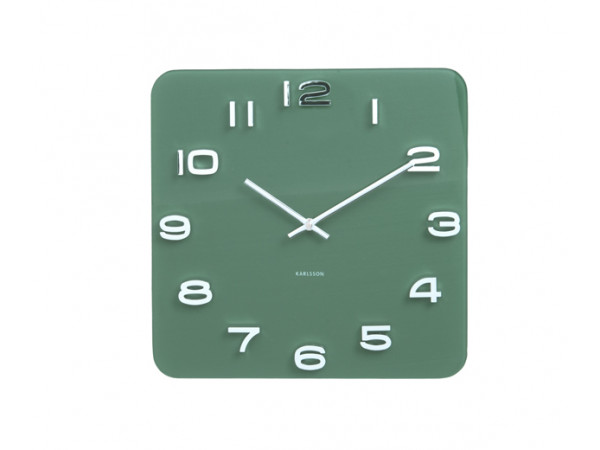 Hodiny Karlsson KA5641GR, Vintage, jungle green, 35cm Hodiny Karlsson KA5641GR, Vintage, jungle green, 35cm