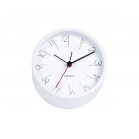 Budík Karlsson Elegant Numbers KA5648WH, 11cm Budík Karlsson Elegant Numbers KA5648WH, 11cm