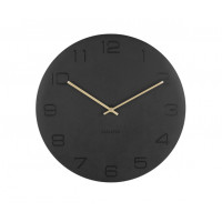 Nástenné hodiny Karlsson KA5667BK Vigorous 40cm Nástenné hodiny Karlsson KA5667BK Vigorous 40cm