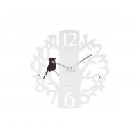 Kyvadlové nástenné hodiny Woodpecker 5690WH Karlsson 40cm Kyvadlové nástenné hodiny Woodpecker 5690WH Karlsson 40cm