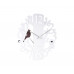 Kyvadlové nástenné hodiny Woodpecker 5690WH Karlsson 40cm Kyvadlové nástenné hodiny Woodpecker 5690WH Karlsson 40cm