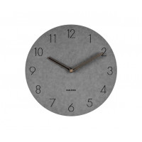 Nástenné hodiny Karlsson KA5734GY Dura 29cm Nástenné hodiny Karlsson KA5734GY Dura 29cm
