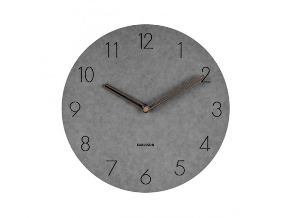 Nástenné hodiny Karlsson KA5734GY Dura 29cm Nástenné hodiny Karlsson KA5734GY Dura 29cm