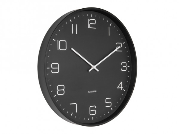 Dizajnové nástenné hodiny 5751BK Karlsson 40cm Dizajnové nástenné hodiny 5751BK Karlsson 40cm