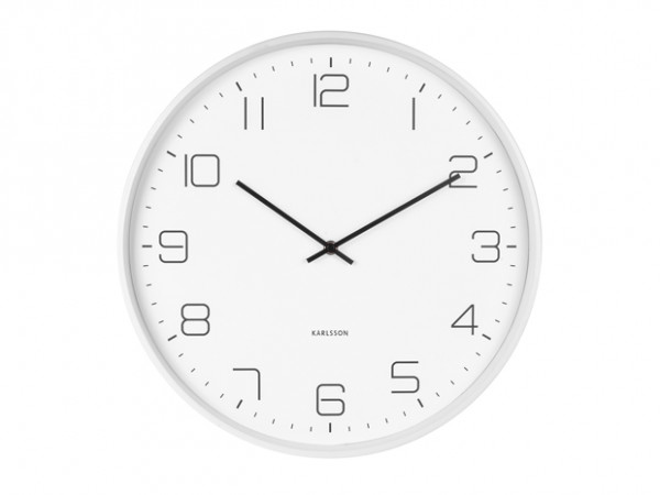 Dizajnové nástenné hodiny 5751WH Karlsson 40cm Dizajnové nástenné hodiny 5751WH Karlsson 40cm
