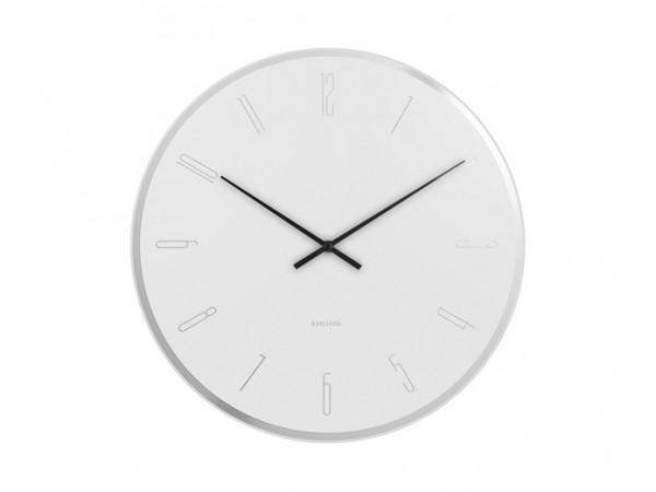 Nástenné hodiny 5800WH Karlsson 40cm Nástenné hodiny 5800WH Karlsson 40cm
