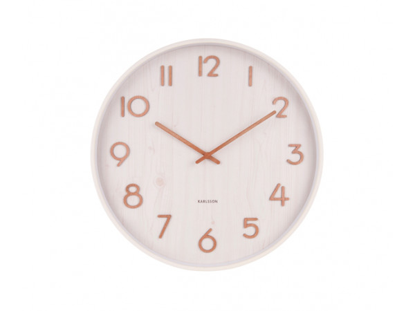 Dizajnové nástenné hodiny 5809WH Karlsson 40cm Dizajnové nástenné hodiny 5809WH Karlsson 40cm