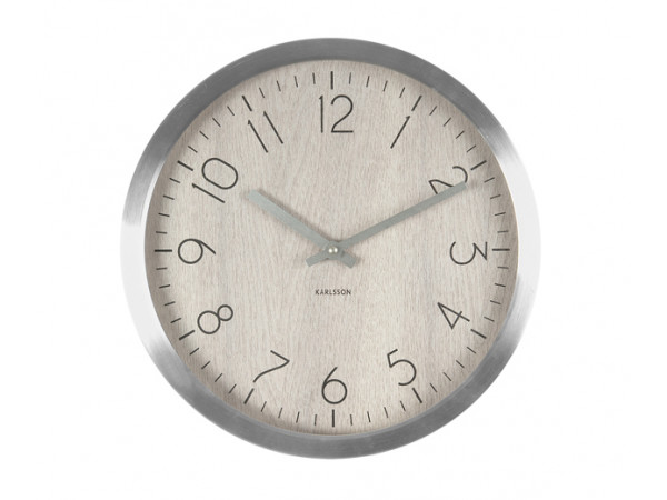 Nástenné hodiny KA5608WH, Karlsson, Wood Charm, 60cm Nástenné hodiny KA5608WH, Karlsson, Wood Charm, 60cm