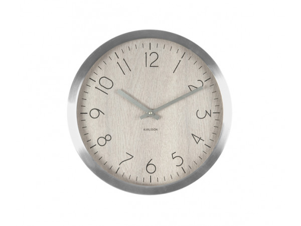 Nástenné hodiny KA5609WH, Karlsson, Wood Charm, 35cm Nástenné hodiny KA5609WH, Karlsson, Wood Charm, 35cm