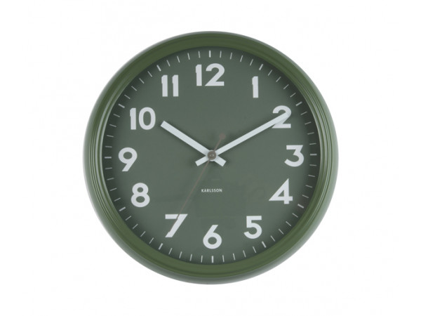 Nástenné hodiny KA5610GR, Karlsson, Badge, 38cm Nástenné hodiny KA5610GR, Karlsson, Badge, 38cm