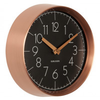 Nástenné hodiny KA5580BK Karlsson, Convex 22cm Nástenné hodiny KA5580BK Karlsson, Convex 22cm