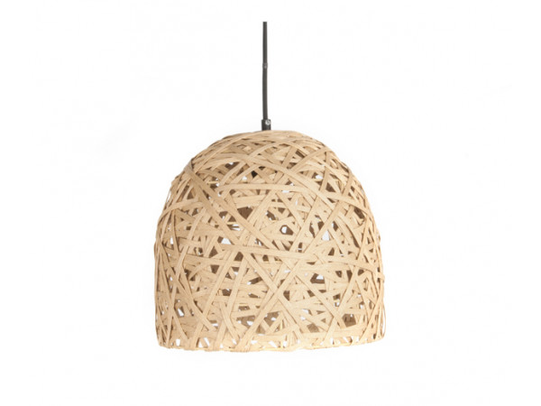Závesná lampa Leitmotiv Nest cone medium natural, 30cm