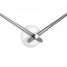 Nástenné hodiny Karlsson KA5837WH Little Big Time Sharp 90cm Nástenné hodiny Karlsson KA5837WH Little Big Time Sharp 90cm