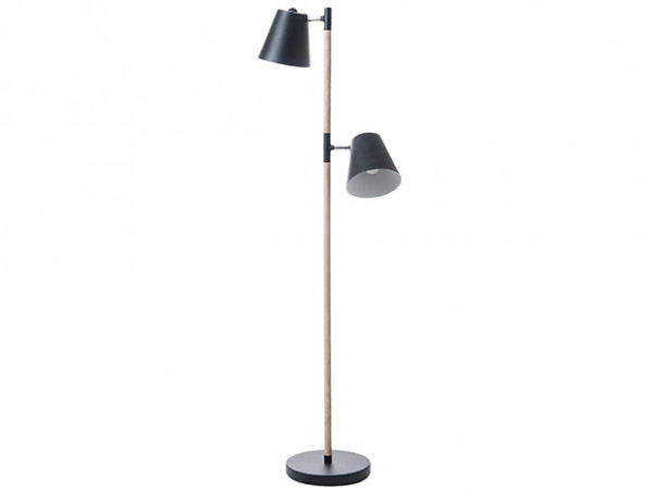 Podlahová lampa Leitmotiv Rubi 150cm, čierna Podlahová lampa Leitmotiv Rubi 150cm, čierna