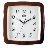 Nástenné hodiny MPM, 2459.52.SW - hnedá tmavá, 29cm Nástenné hodiny MPM, 2459.52.SW - hnedá tmavá, 29cm