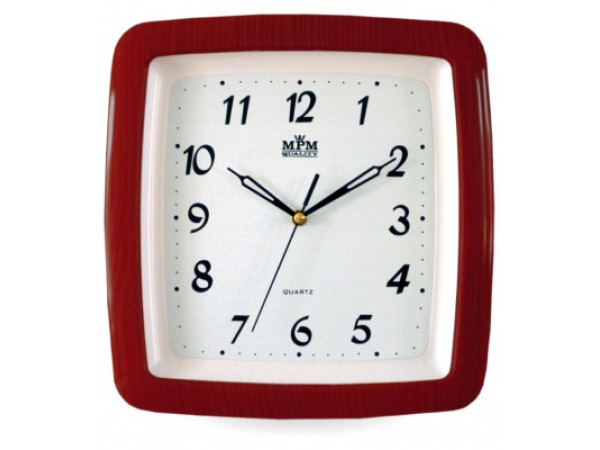 Nástenné hodiny MPM, 2459.55.SW - gaštan, 29cm Nástenné hodiny MPM, 2459.55.SW - gaštan, 29cm
