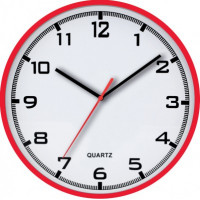 Nástenné hodiny MPM, 2479.20 - červená, 30cm Nástenné hodiny MPM, 2479.20 - červená, 30cm