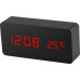 Digitálny LED budík MPM s dátumom a teplomerom C02.3564.90 RED, 15cm Digitálny LED budík MPM s dátumom a teplomerom C02.3564.90 RED, 15cm