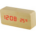 Digitálny LED budík MPM s dátumom a teplomerom C02.3564.51 RED, 15cm Digitálny LED budík MPM s dátumom a teplomerom C02.3564.51 RED, 15cm