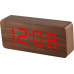 Digitálny LED budík MPM s dátumom a teplomerom C02.3565.50 RED, 21cm Digitálny LED budík MPM s dátumom a teplomerom C02.3565.50 RED, 21cm