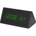 Digitálny LED budík MPM s dátumom a teplomerom C02.3570.90 GREEN, 15cm Digitálny LED budík MPM s dátumom a teplomerom C02.3570.90 GREEN, 15cm