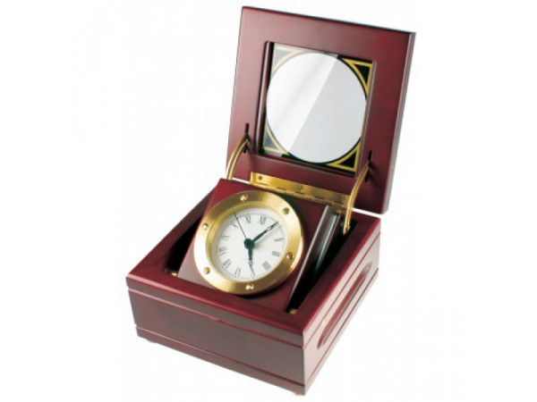 Stolové hodiny MPM, E03.2204.55.W - gaštan, 15cm Stolové hodiny MPM, E03.2204.55.W - gaštan, 15cm