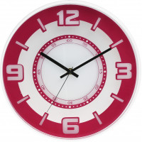Nástenné hodiny MPM, 3220.23 - ružová, 30cm Nástenné hodiny MPM, 3220.23 - ružová, 30cm
