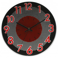 Nástenné hodiny MPM, 3234.20 - červená, 30cm Nástenné hodiny MPM, 3234.20 - červená, 30cm