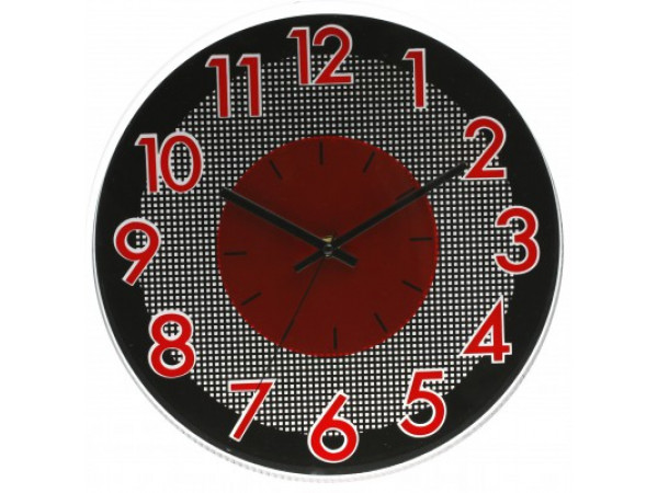 Nástenné hodiny MPM, 3234.20 - červená, 30cm Nástenné hodiny MPM, 3234.20 - červená, 30cm