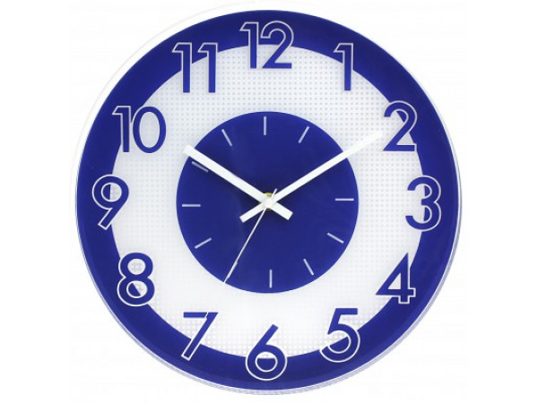 Nástenné hodiny MPM, 3234.30 - modrá, 30cm Nástenné hodiny MPM, 3234.30 - modrá, 30cm