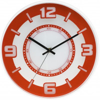 Nástenné hodiny MPM, 3220.60 - oranžová, 30cm Nástenné hodiny MPM, 3220.60 - oranžová, 30cm