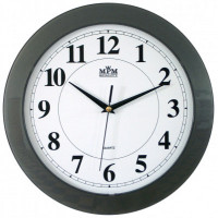 Nástenné hodiny MPM, 2460.92.SW - šedá, 31cm