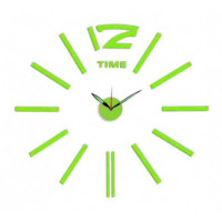 Nalepovacie nástenné hodiny, MPM 3515/Time Green, 60cm