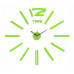 Nalepovacie nástenné hodiny, MPM 3515/Time Green, 60cm