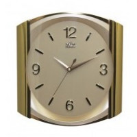 Nástenné hodiny MPM, 2430.80.SW - zlatá, 34cm Nástenné hodiny MPM, 2430.80.SW - zlatá, 34cm