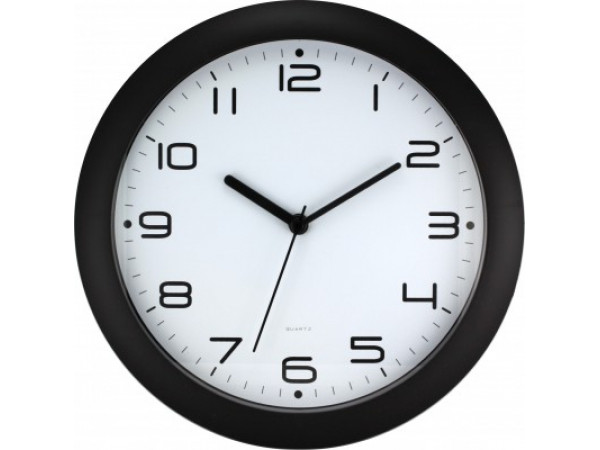 Nástenné hodiny MPM 3456.90 - čierna, 30cm Nástenné hodiny MPM 3456.90 - čierna, 30cm