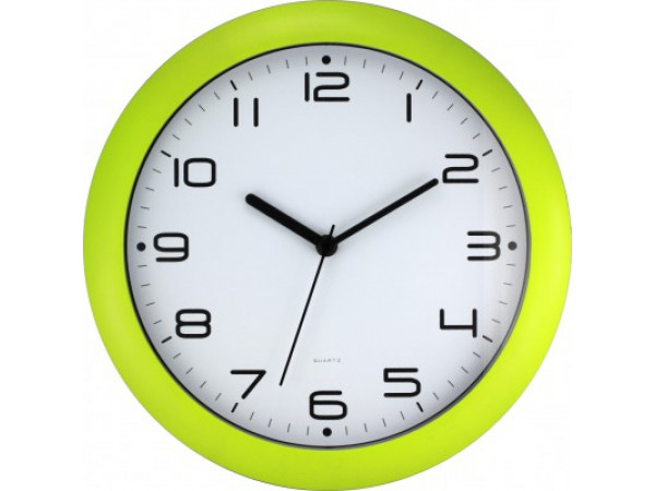 Nástenné hodiny MPM 3456.41 - zelená svetlá, 30cm Nástenné hodiny MPM 3456.41 - zelená svetlá, 30cm